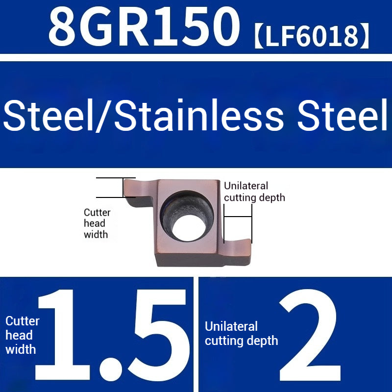 1020-Bore groove cutter small hole internal groove cutter grain deepening groove small bore cutter CNC cutter comma blade digging groove cutter bar Shandong Denso Pricision Tools Co.,Ltd.